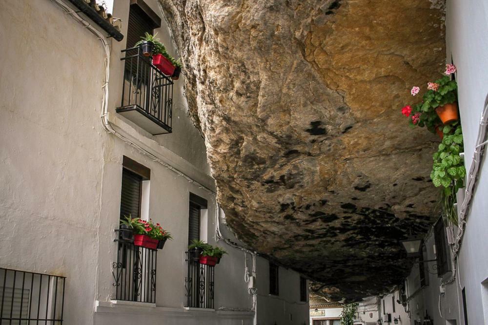 Setenil De Las BodegasLa Casa Del Rioアパートメント エクステリア 写真